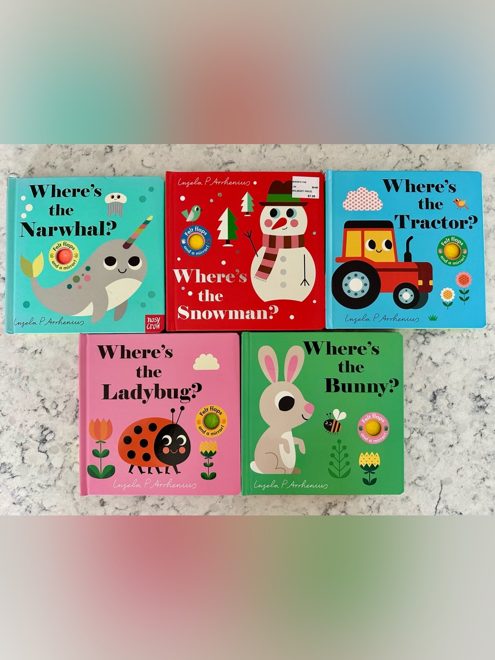 Interactive Lift-the-Flap Board Books : Set of 5